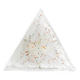 Post Modern Murano glass triangle ceiling lamp by Sylcom, Italy, 1985