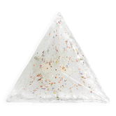 Post Modern Murano glass triangle ceiling lamp by Sylcom, Italy, 1985