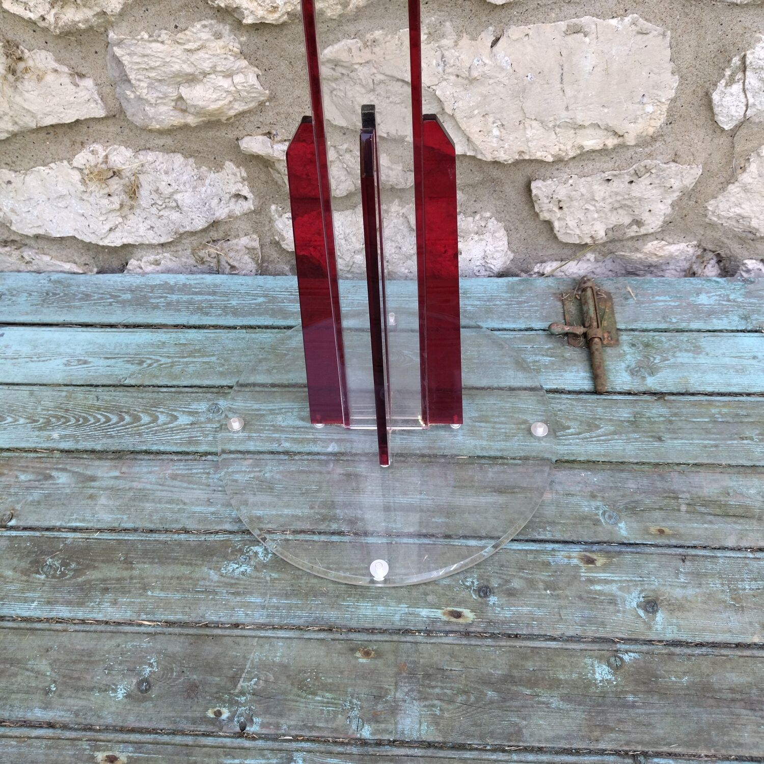 Plexiglas design coat rack