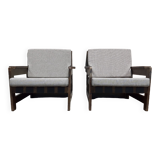 Pair of armchairs 60s