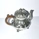 English pewter teapot Sheffield goldsmith Shaw & Fischer 1900