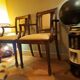 Paires de fauteuils de salon heldense acajou circa 1950