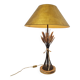 Vintage sheaf of wheat table lamp - 1960s