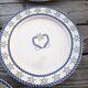 Vintage flat plates - porcelain - 8 pieces - 1970-80