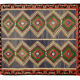 Anatolian handmade kilim rug 212 cm x 173 cm