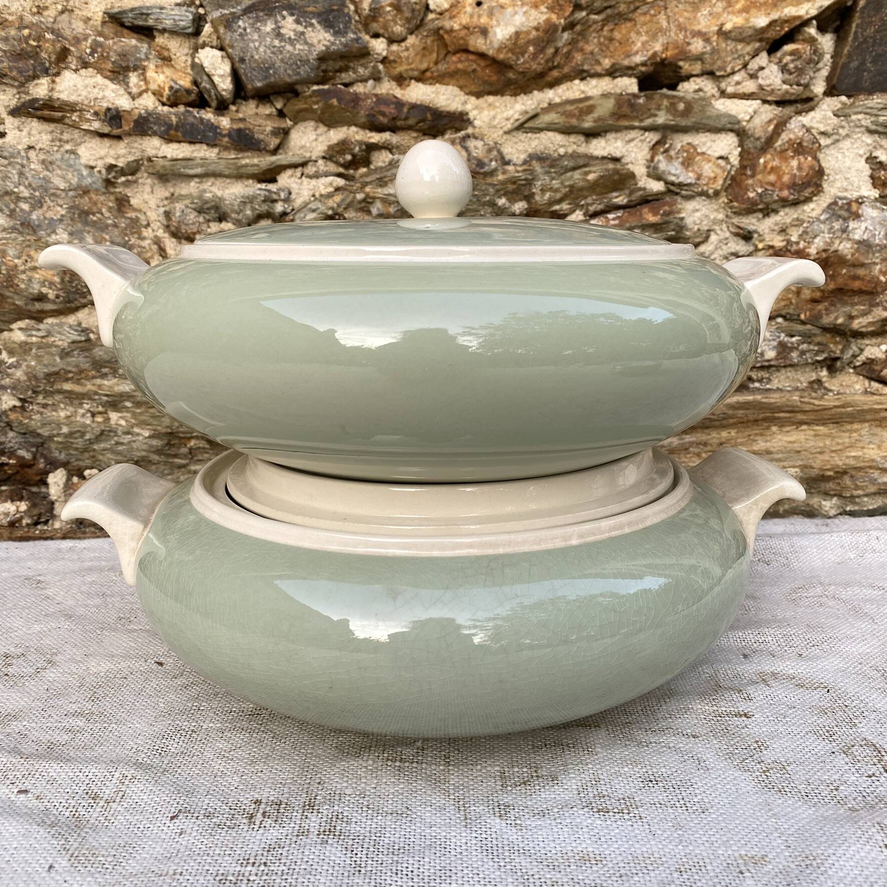 Soup tureens, vegetable dishes Villeroy & Boch, 1950s-60s