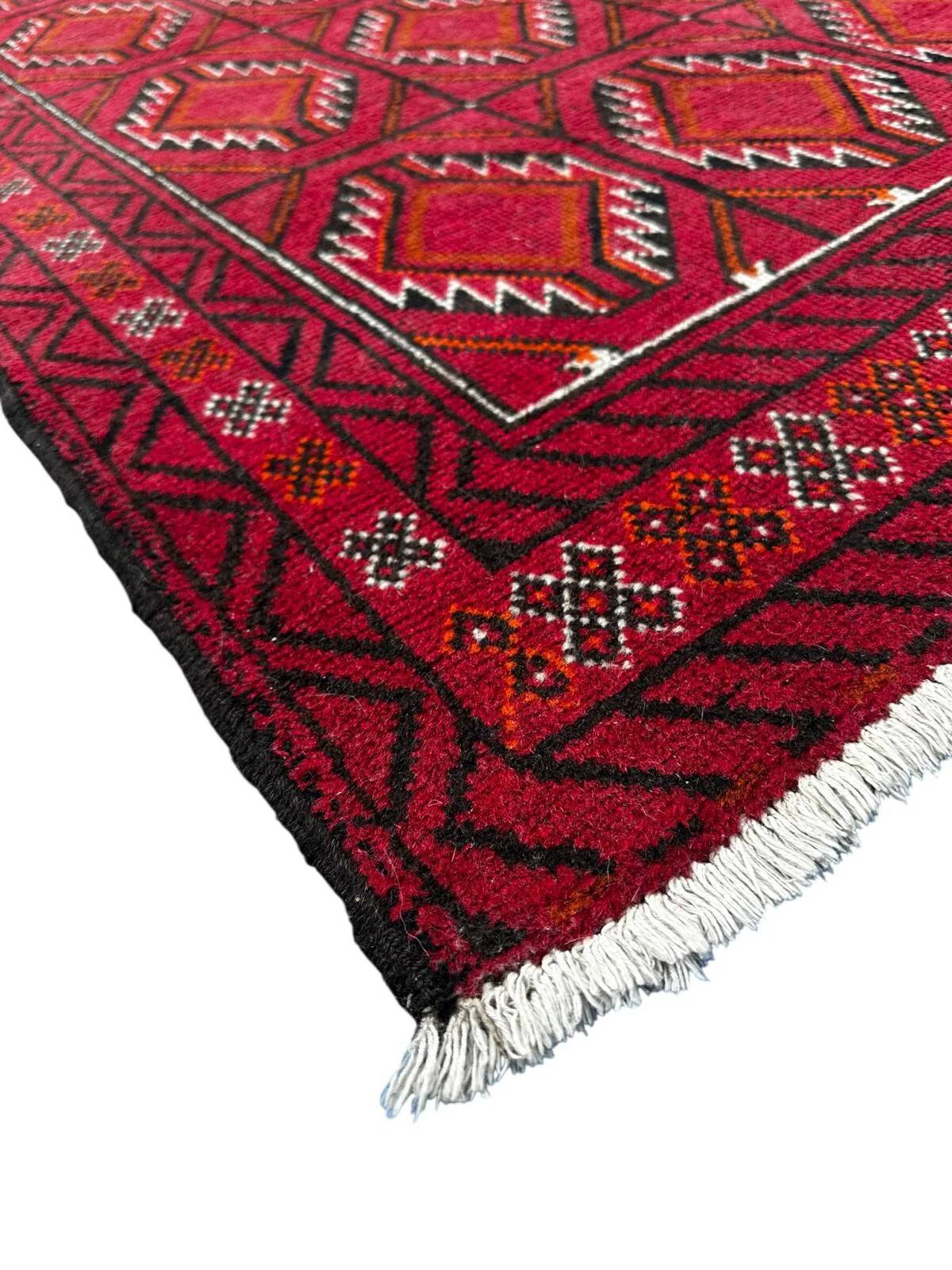 Handmade Persian rug 200cm x 100cm