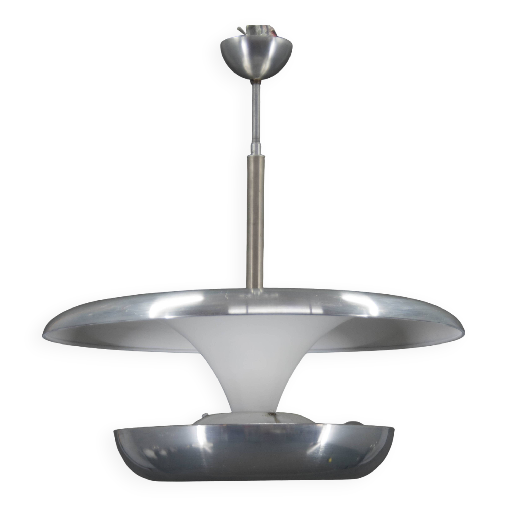 Large Bauhaus Chandelier by IAS, 1920s