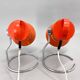 Set of Two Vintage Table Lamps from Chirana, 1970's