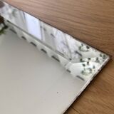 Large Art Deco beveled mirror