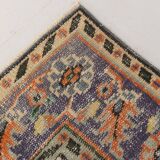 6x9 Turkish Classic Pattern Orange Green Vintage Rug, 174x279Cm