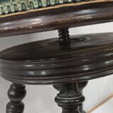 Antique adjustable piano stool – Napoleon III period, late 19th century