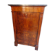 Secretaire a abattant directoire en ronce de noyer du xix ème siecle