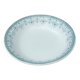 Grand plat rond de service en terre de fer de la faïencerie Moulin des Loup