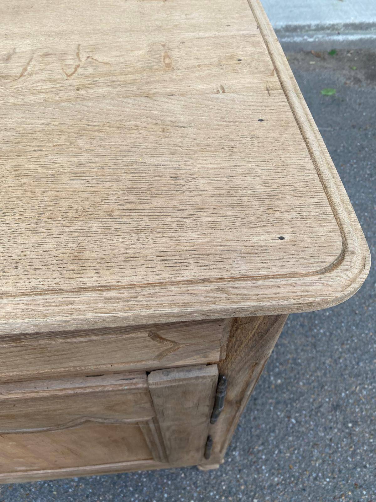 Louis XV sideboard renovated in solid oak, 18th century