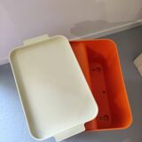 Vintage seventies serving trolley