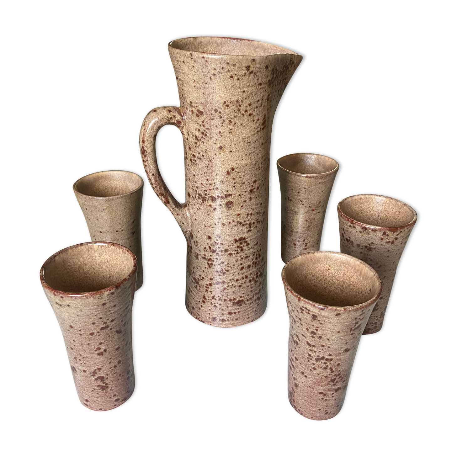 Gladys sandstone orangeade service from the 70s