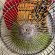Old large zinc basket