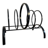 Metal magazine rack attributed to Charlotte Perriand
