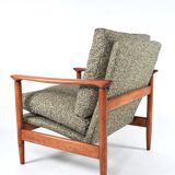 Fauteuils modèle HOM24 café chinés