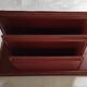 Vintage leather desk set