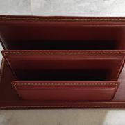 Parure de bureau cuir vintage