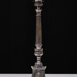 Antique Silver plated France church candle sticks 1850s