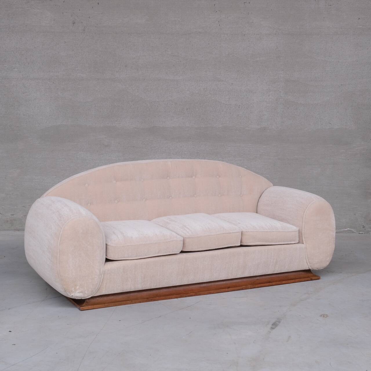 Mid-Century French 'Elephant' Sofa by René Drouet