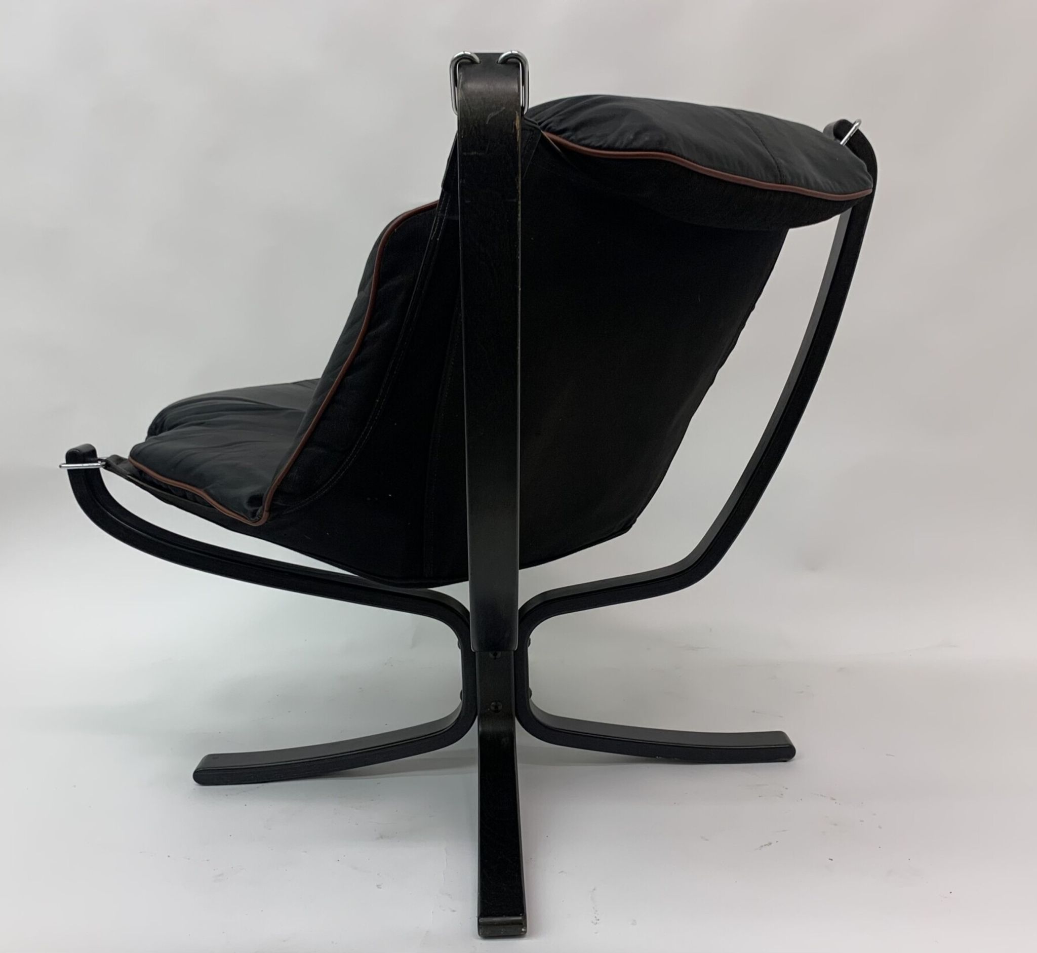Falcon leather armchair by Sigurd Ressel for Vatne Møbler 1970s