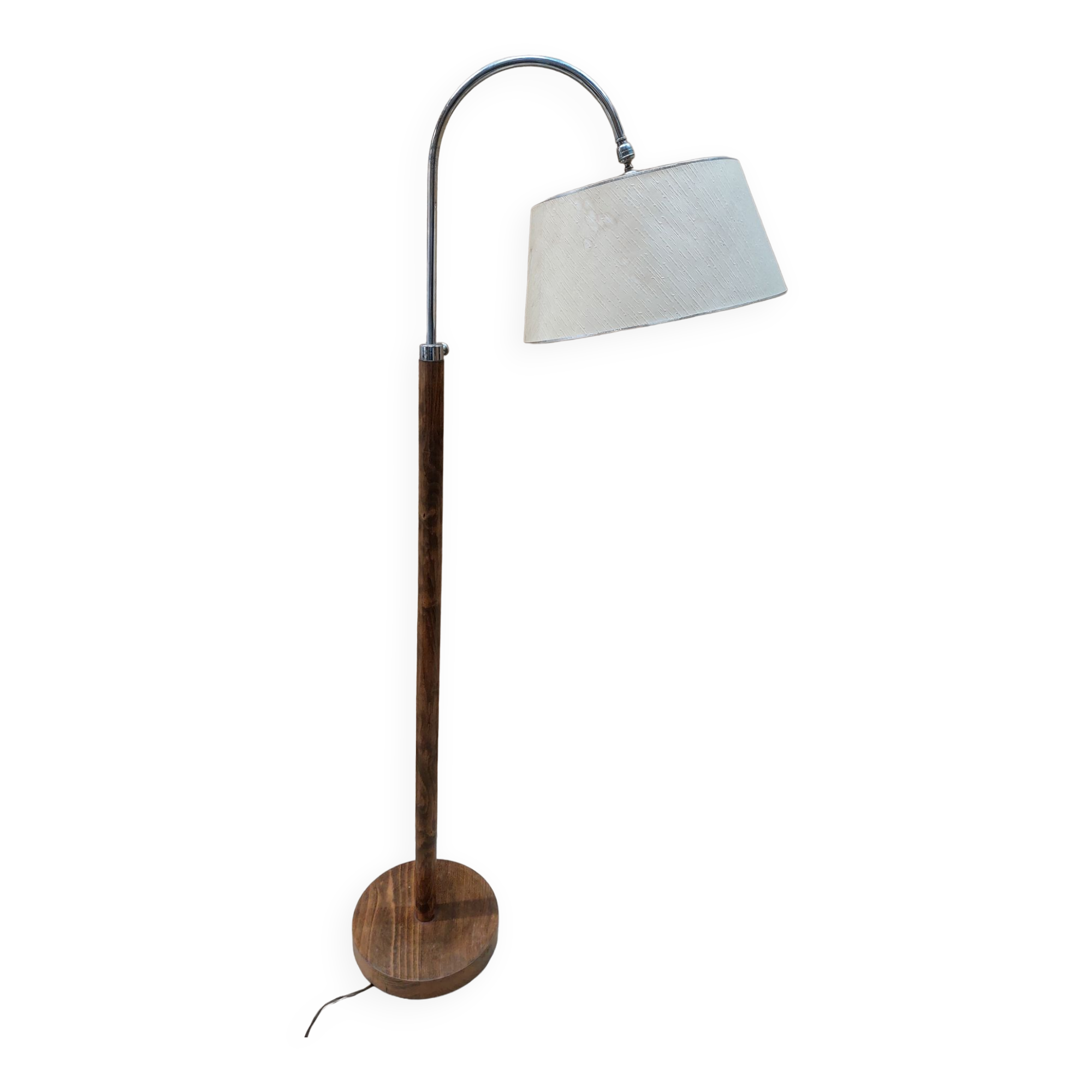Vintage Reading Floor Lamp with adjustable height