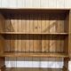 Two-part English sideboard in fir and walnut from the 1930s