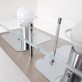 Wofi Leuchten dlg Oxar space age vintage double mirror wall light