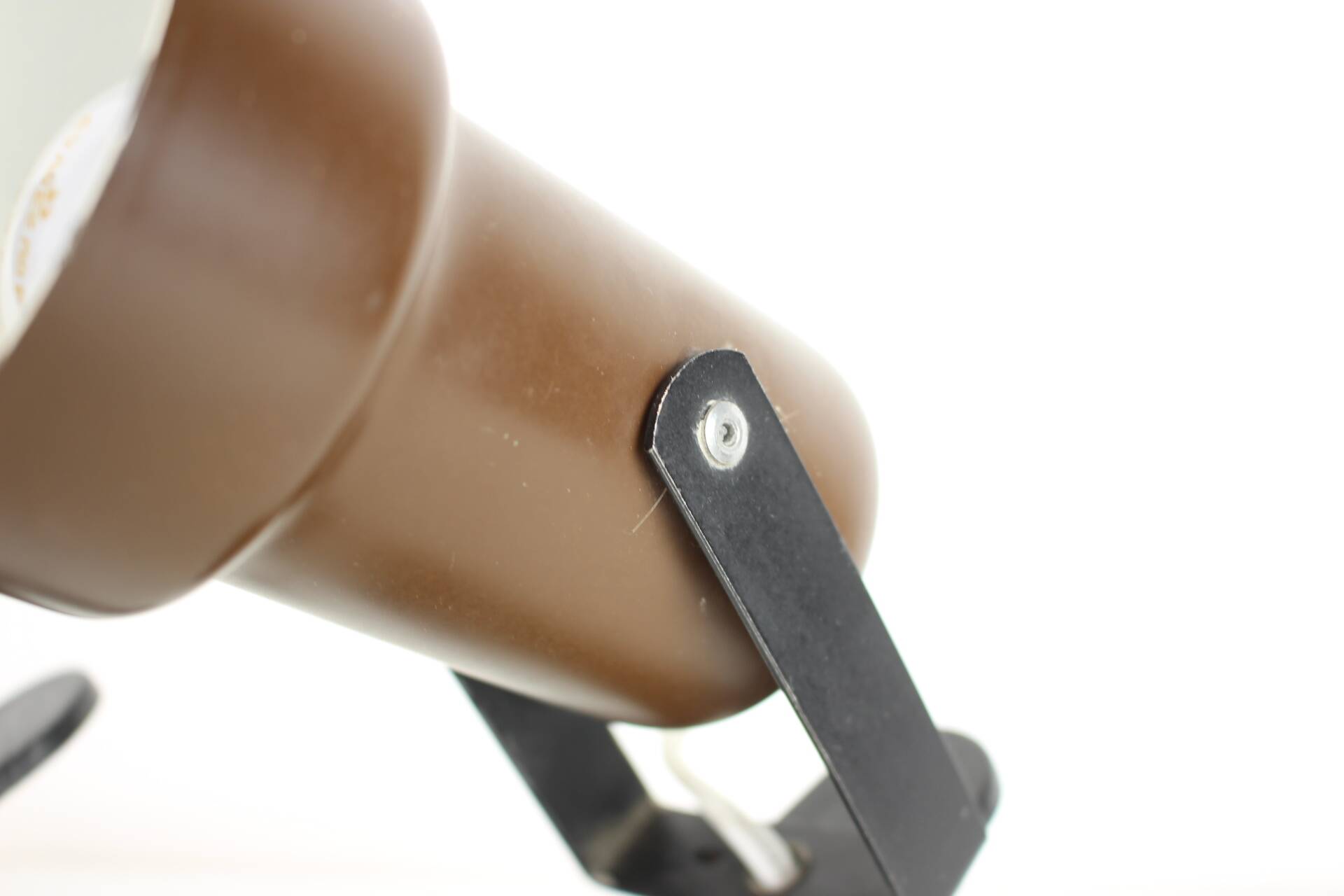 Pair of Two Attachable Table Lamps with a Clip, 1970's, Czechoslovakia