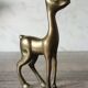 Brass fawn