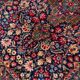 Handmade antique Persian Kerman rug 4' x 6.4' (122cm x 195cm) 1920s