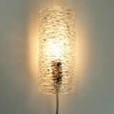 Vintage Swedish wall lamp model 8493 by Carl Fagerlund for Orrefors, 1960s