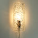 Vintage Swedish wall lamp model 8493 by Carl Fagerlund for Orrefors, 1960s