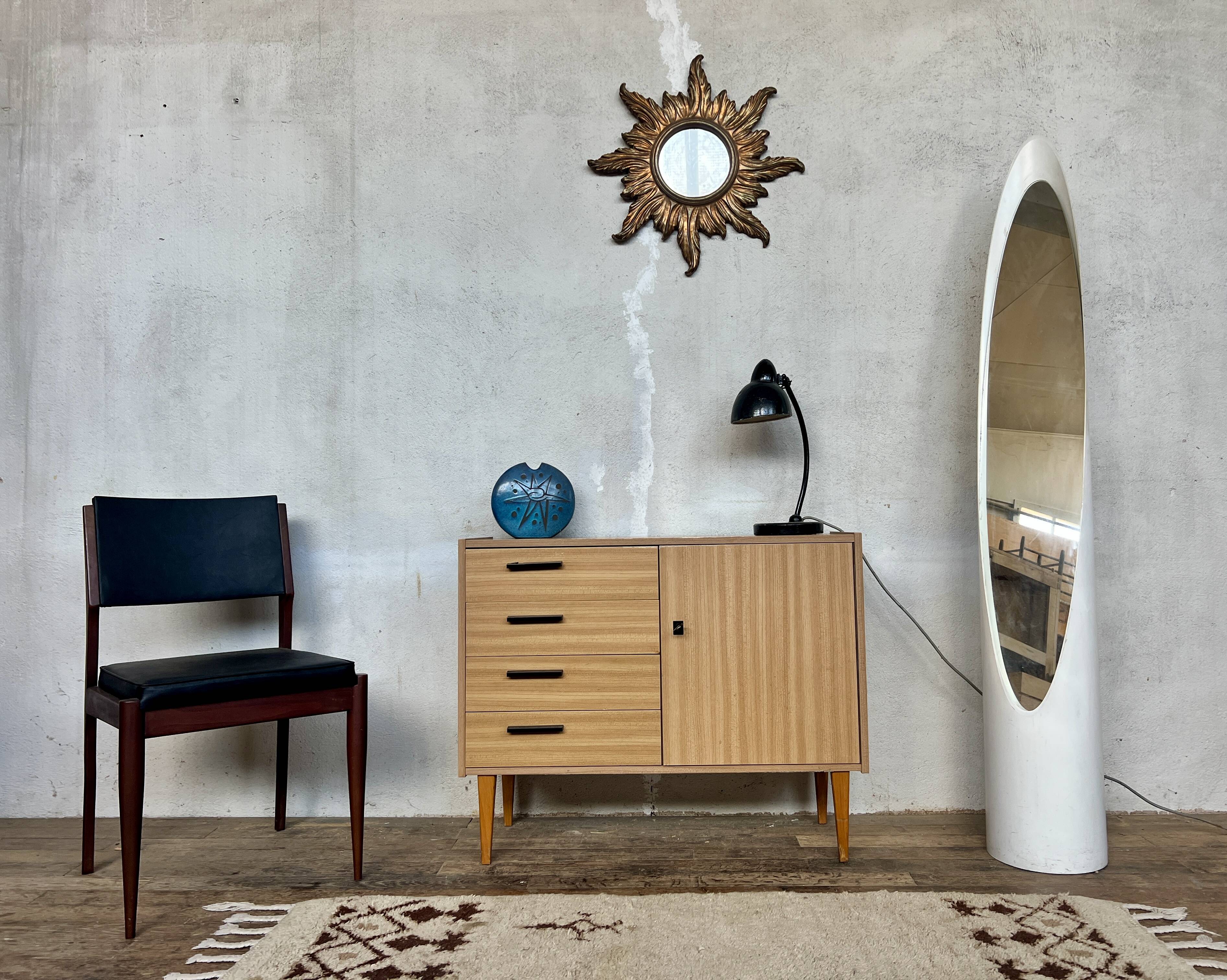 Vintage Formica TV/Hifi Cabinet Sideboard FREE DELIVERY