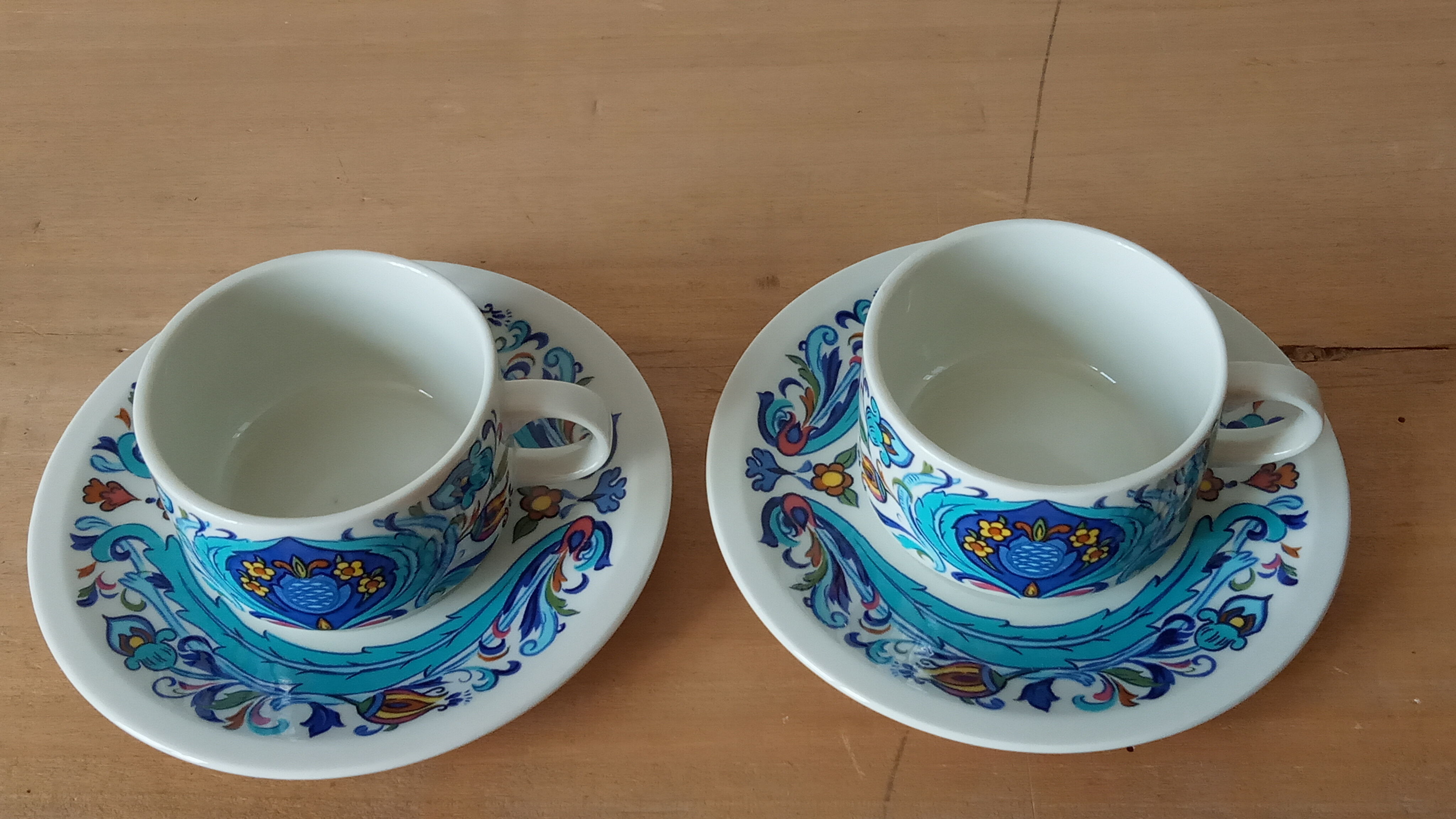 Villeroy coffee cups - Boch "Izmir"