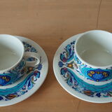 Villeroy coffee cups - Boch "Izmir"