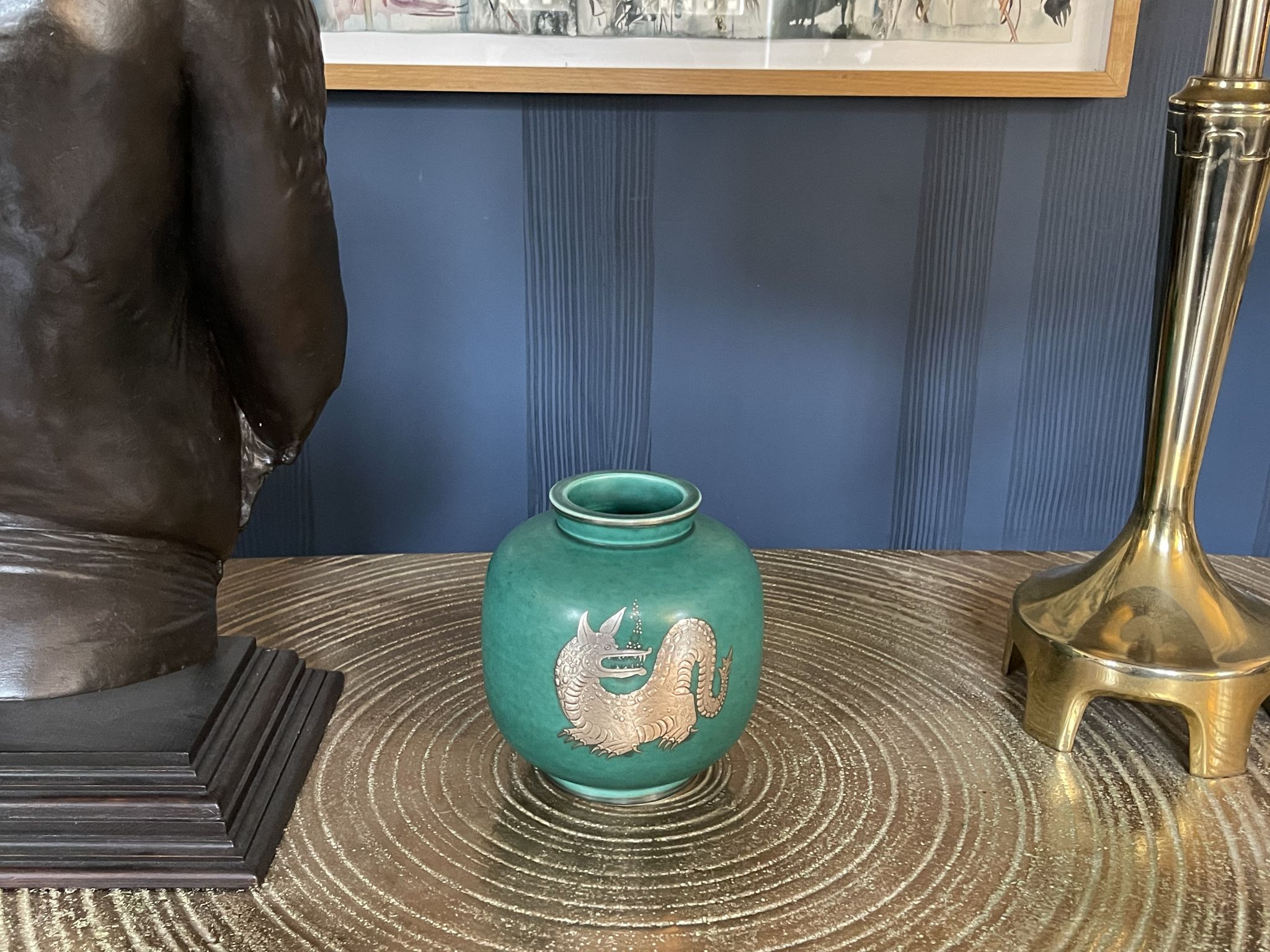 Gustavsberg Argenta Wilhelm Kage vase