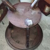 Pedestal side table