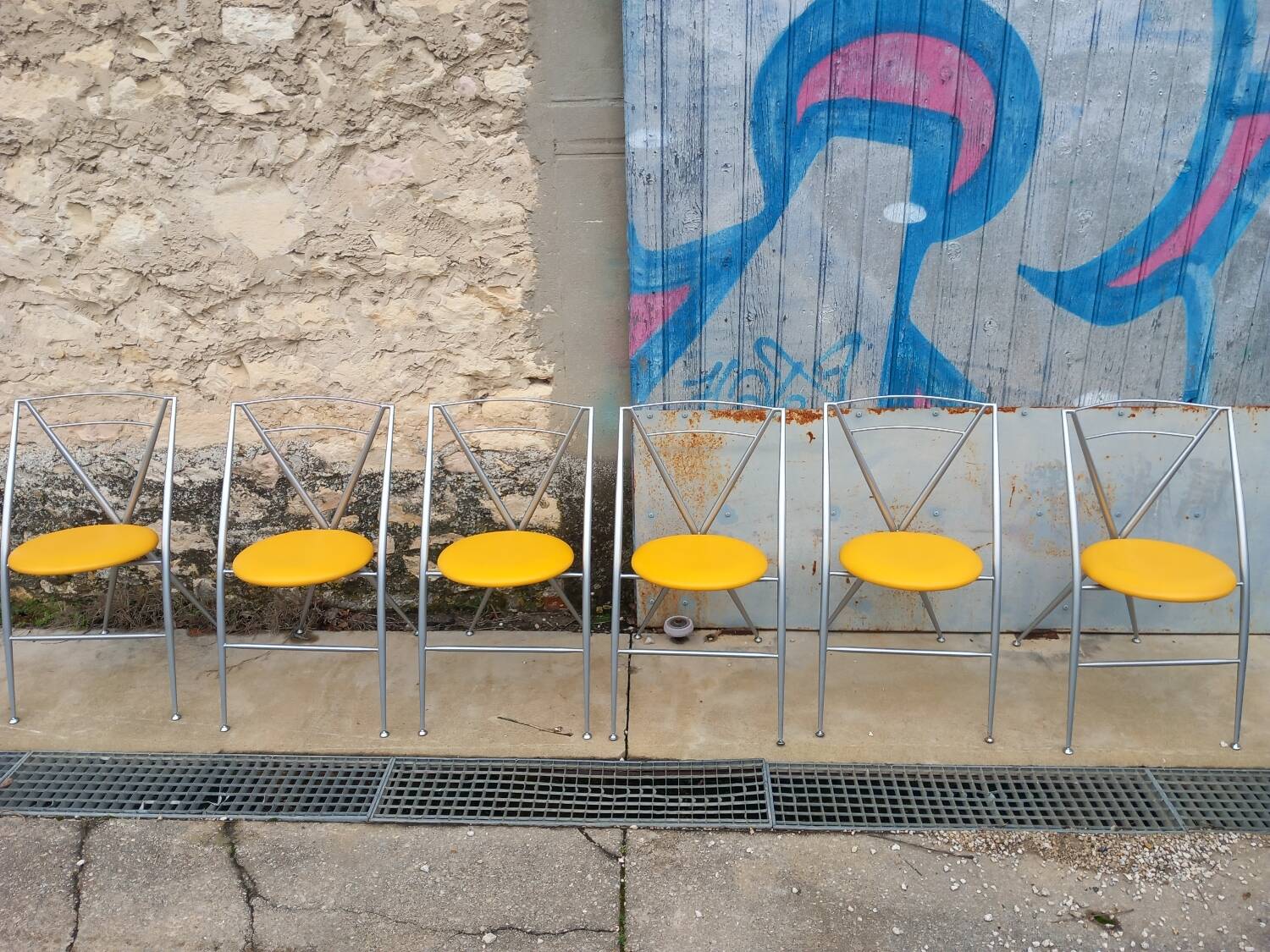 Yamakado designer folding chairs