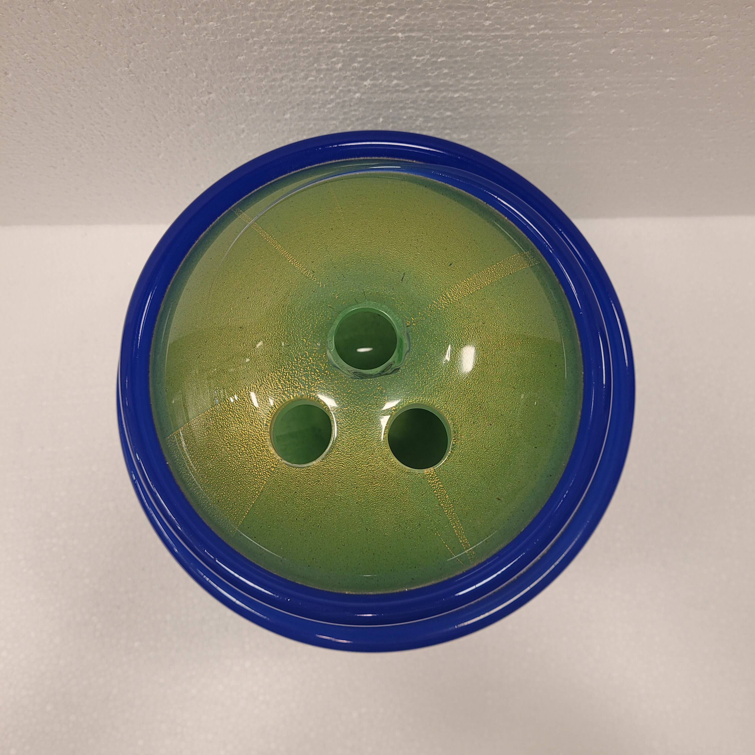 Jarrón / Center of table “Bolos”, EffE Vetreria Artistica, Murano crystal, s. XX – Italy