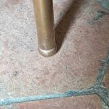 Formica and brass coffee table