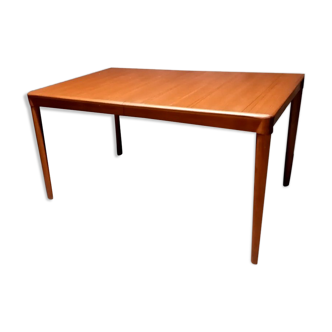 Scandinavian rectangular teak table, 1960