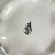 Small soup tureen KG Lunéville, model "Réverbère", rose pattern.