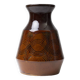 Brown ceramic vase, Czechoslovakia, 1960s