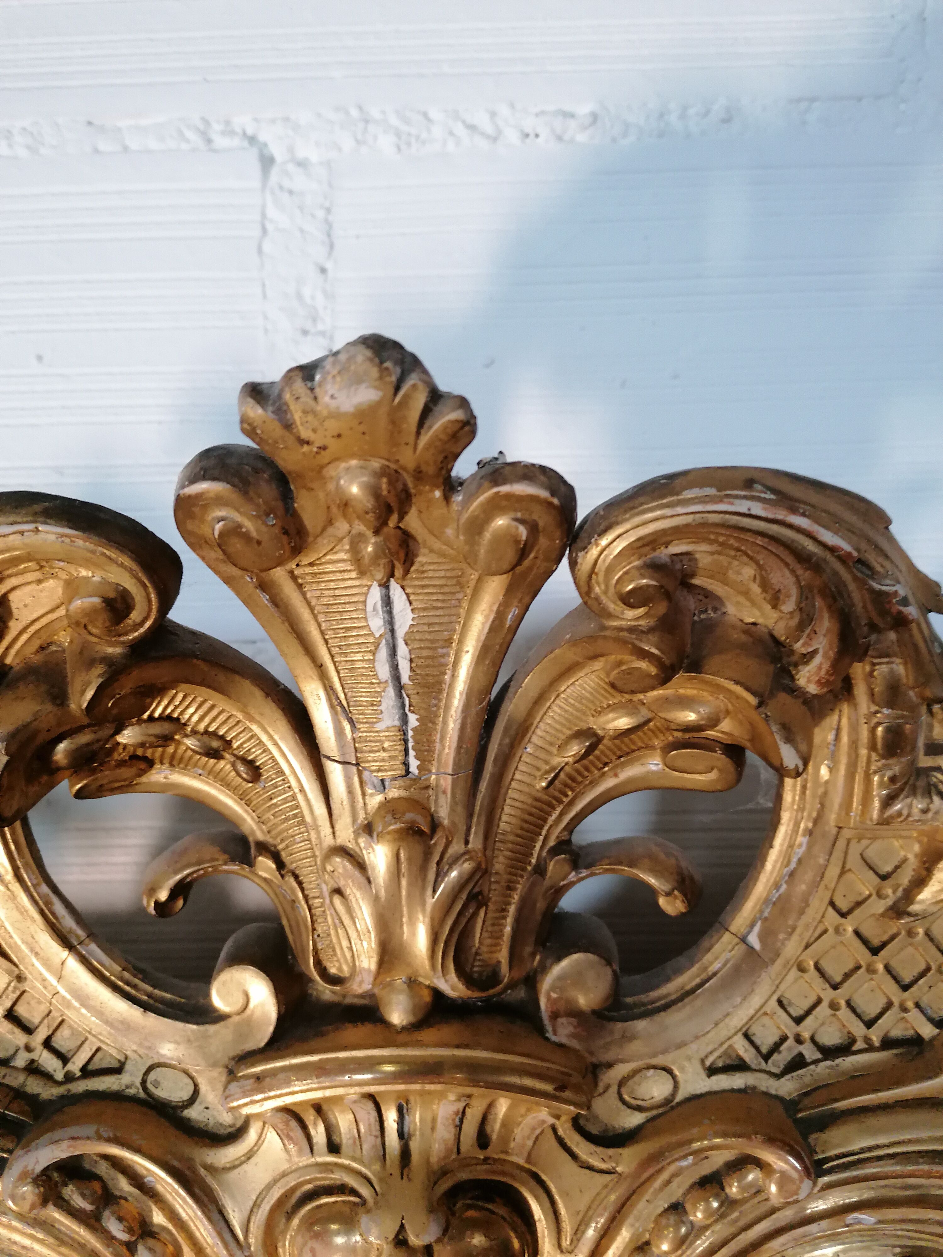 Gold leaf mirror - 170x112cm