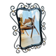 Miroir fer forgé